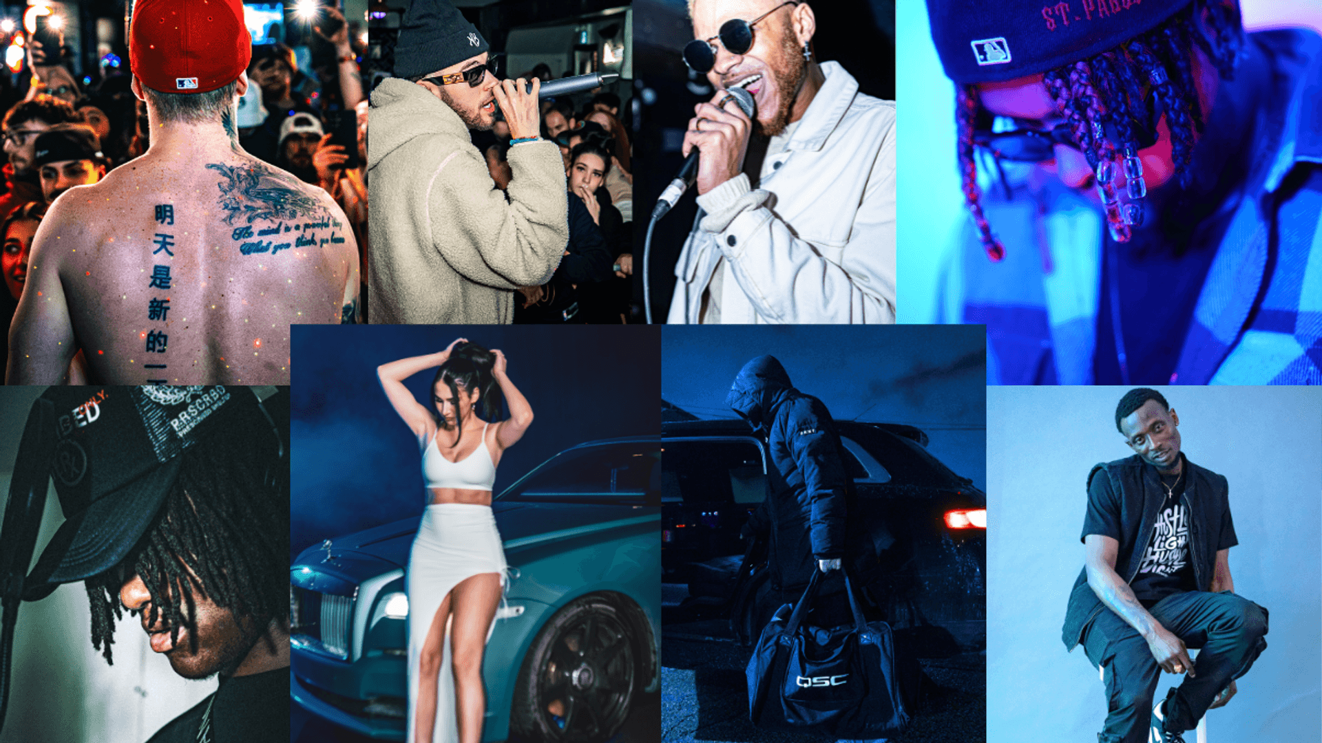 Moments from Lush Records events and shoots — montage